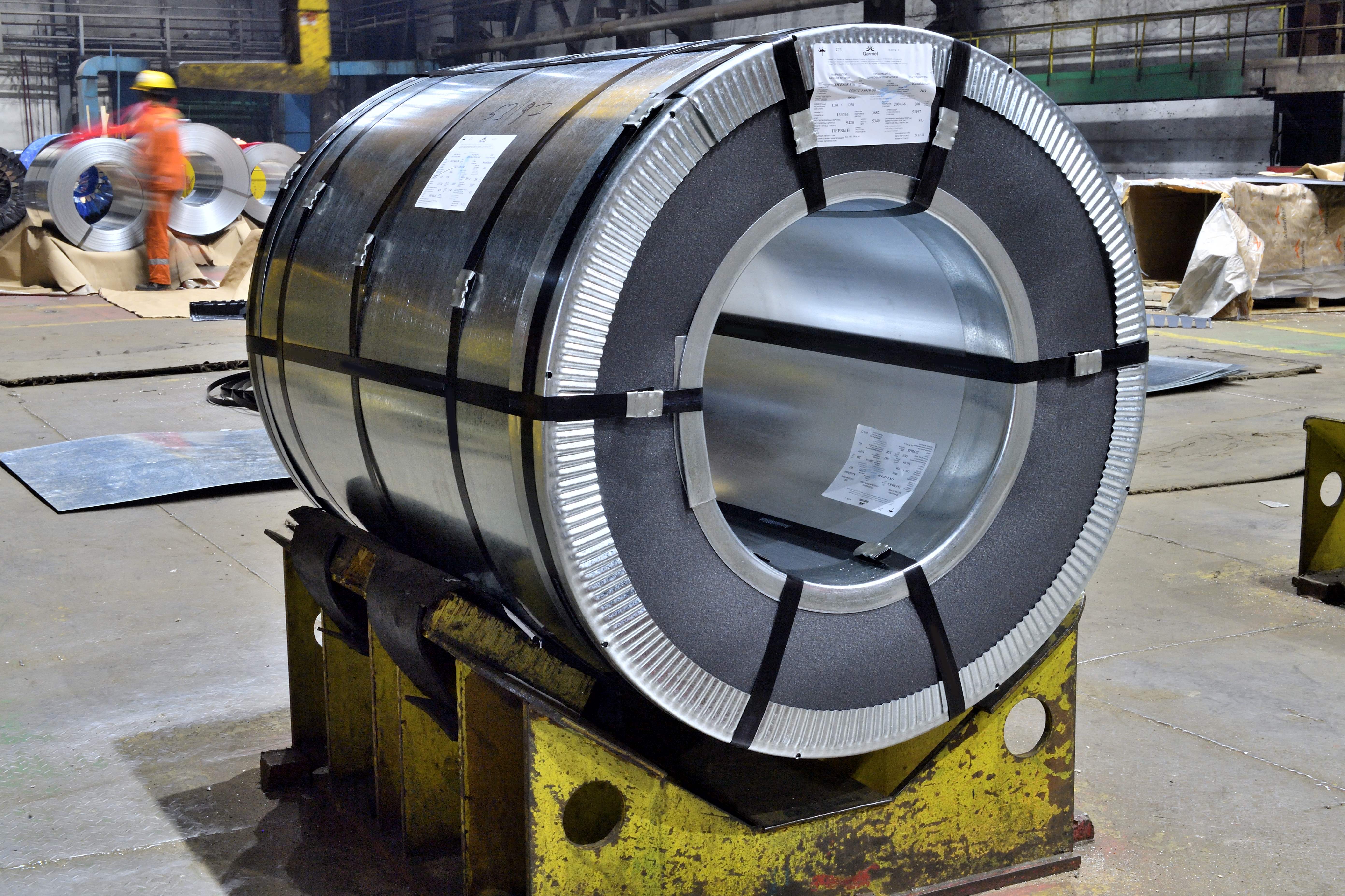 Hot dip galvanized metal products