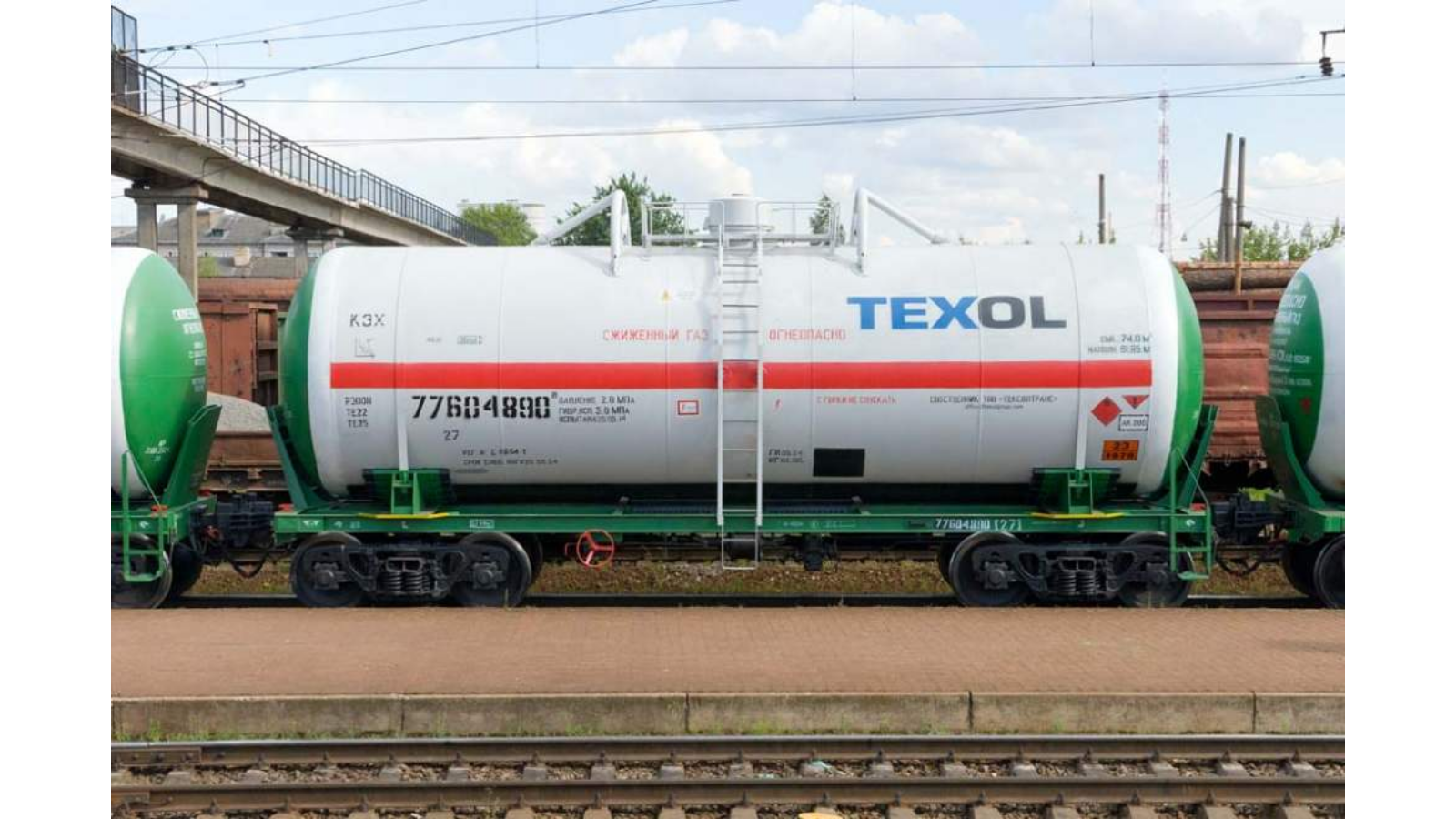 Railway tank wagons