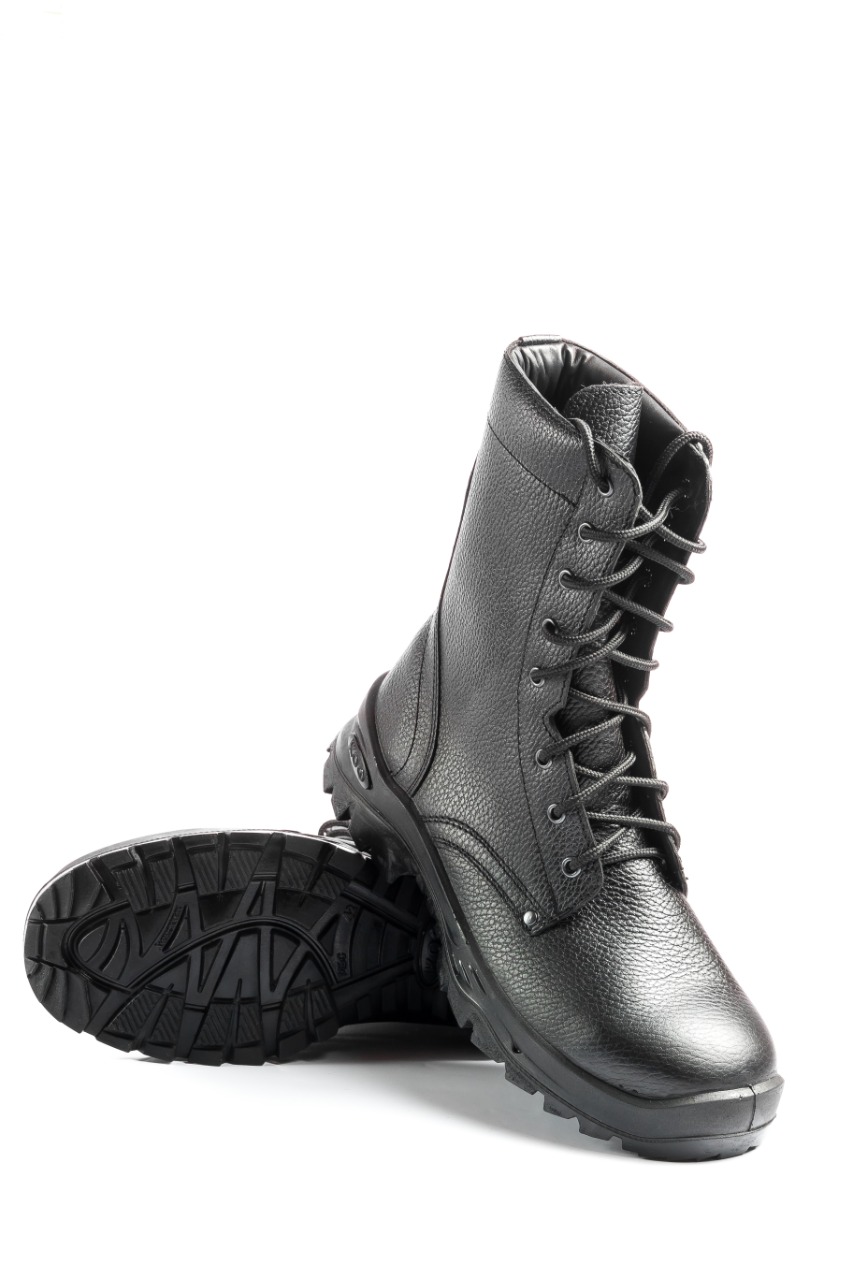 Insulated Leather Boots with High Ankle Uppers “Storm”