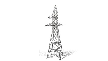 StalZink Power Transmission Line Pole