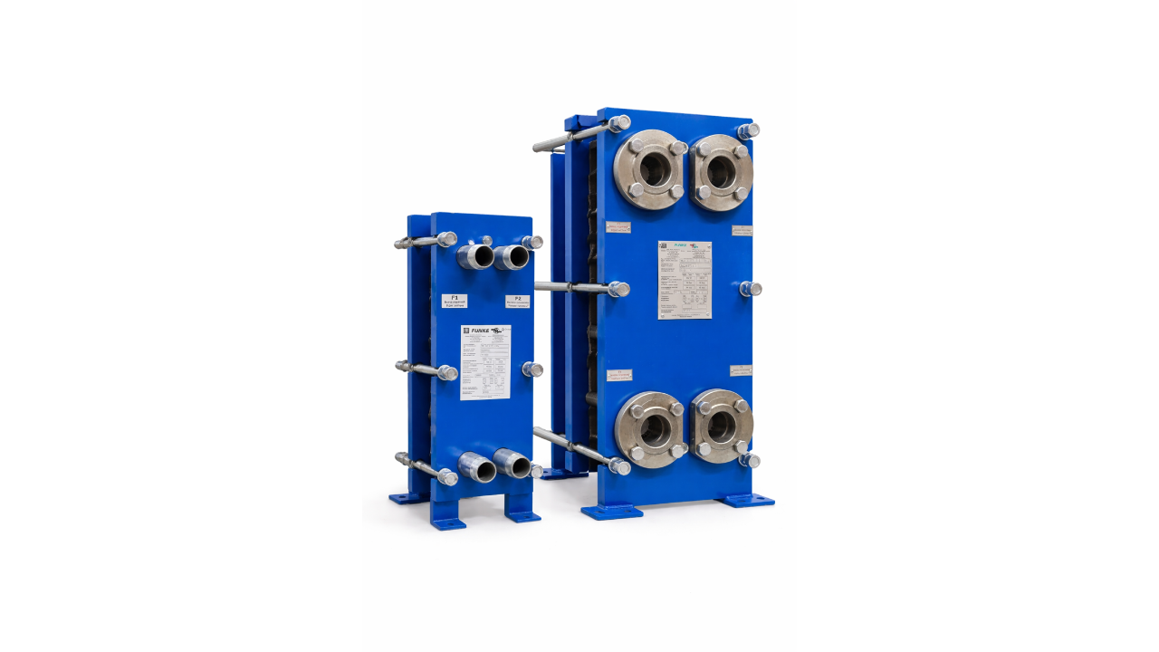 Collapsible plate heat exchangers FUNKE