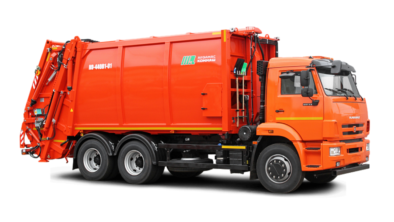 Rear Loader Garbage Truck KO-440V1-01, 22 m³ Body Capacity