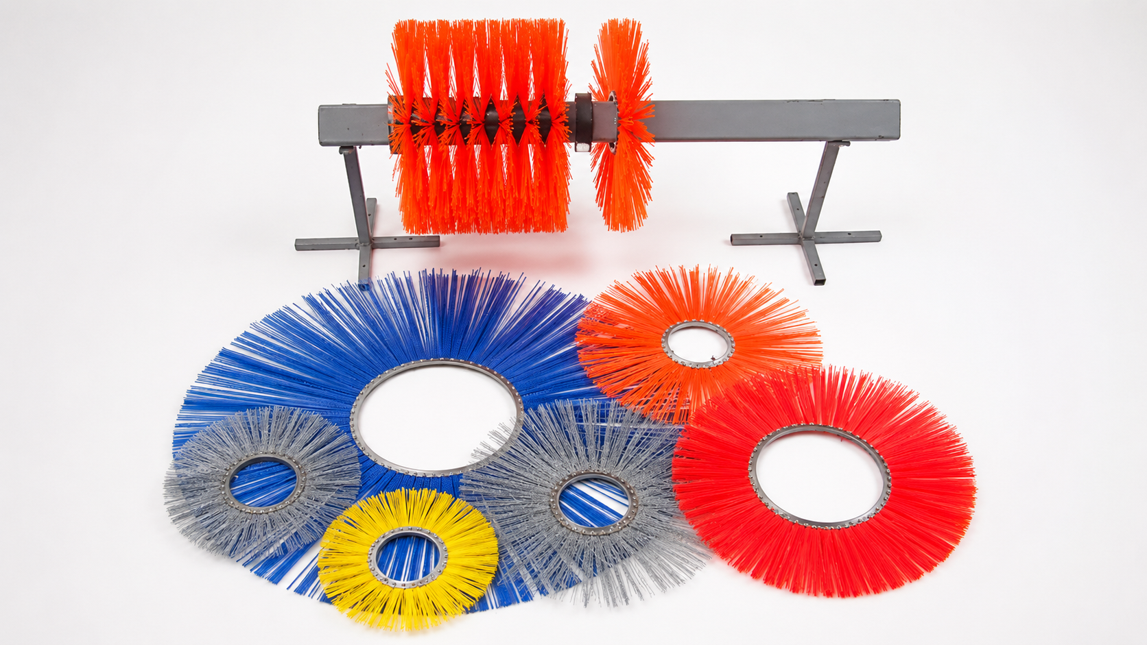 Disc Brush for Municipal and Road Maintenance Equipment