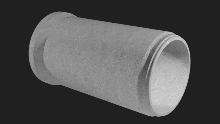 Non-pressure bell-and-spigot pipe (TS type)