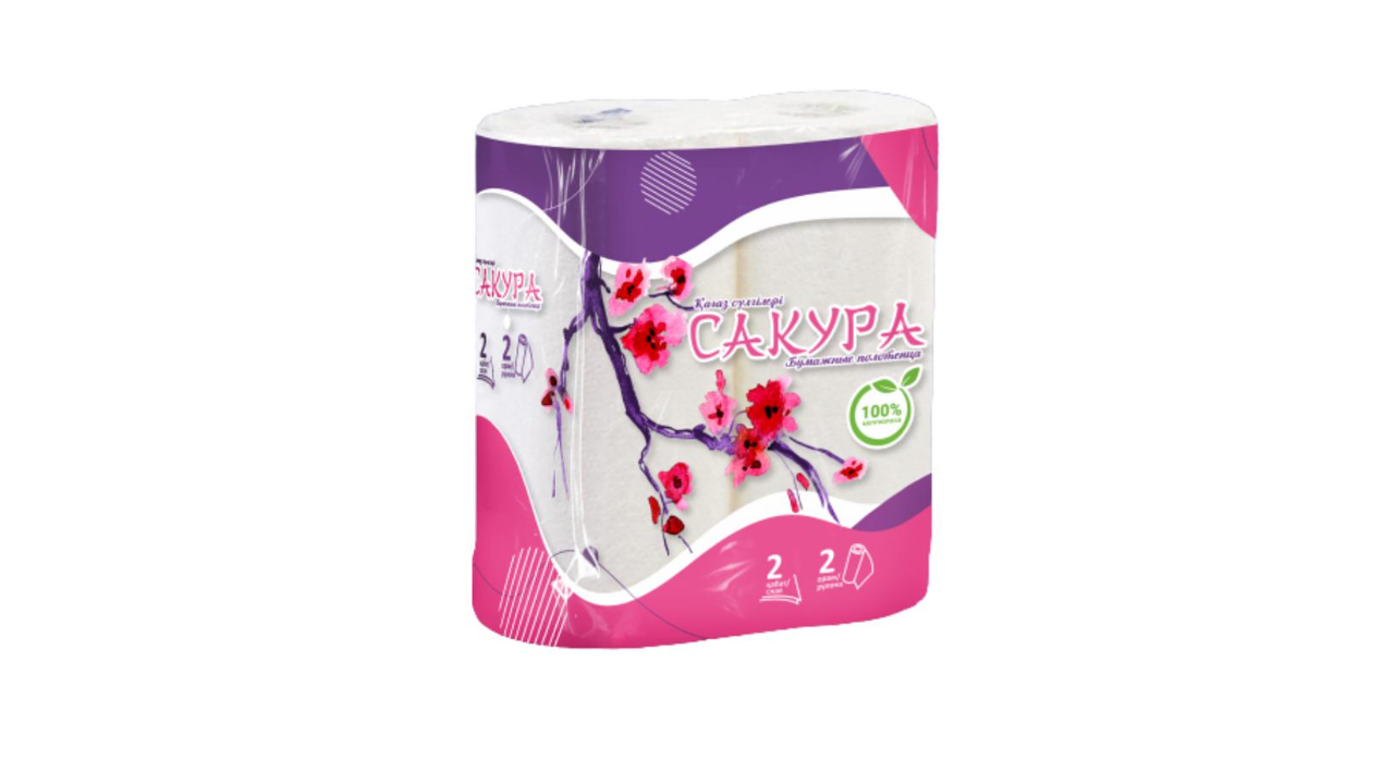 Sakura paper towels