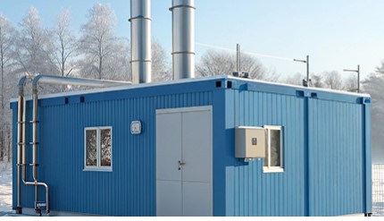 Block-modular boiler houses from the manufacturer