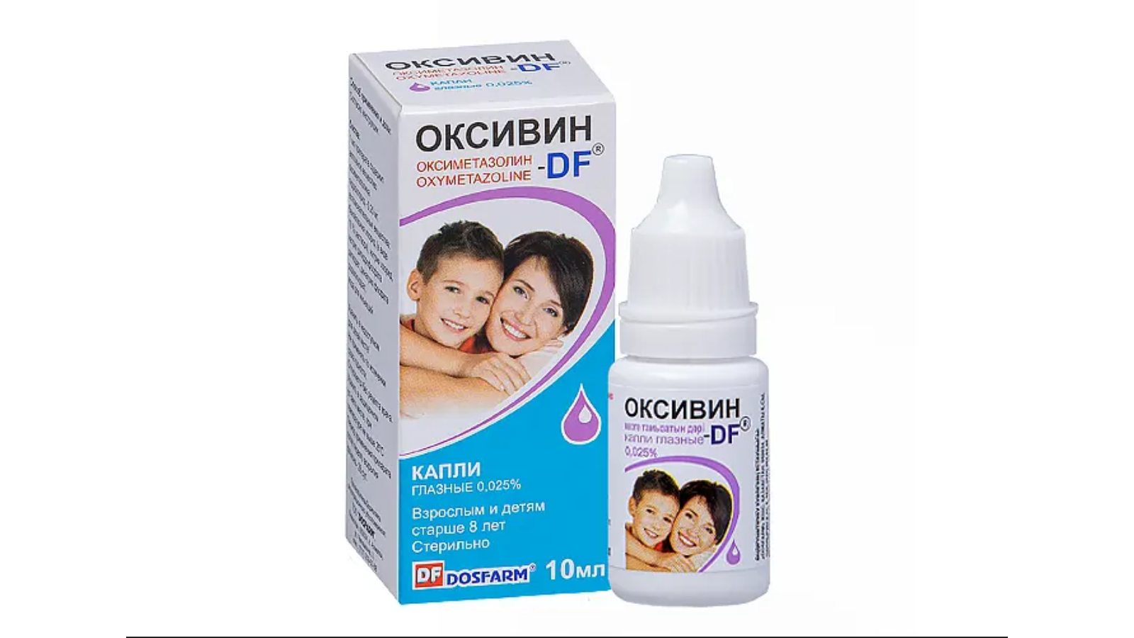 Оксивин-DF — глазные капли