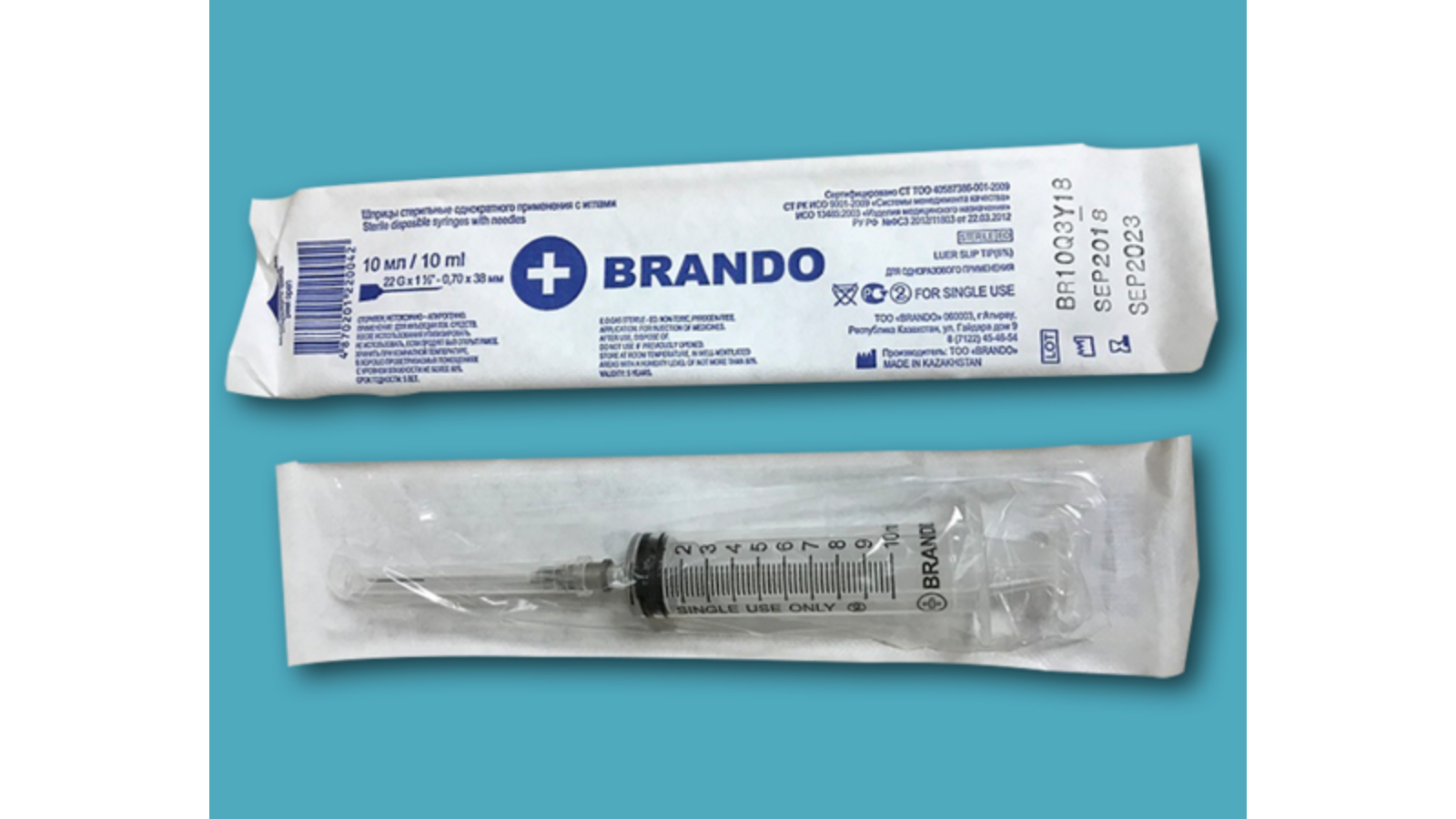 Disposable syringes