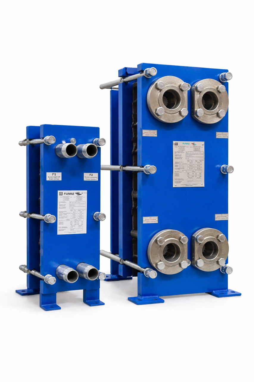 Collapsible plate heat exchangers FUNKE