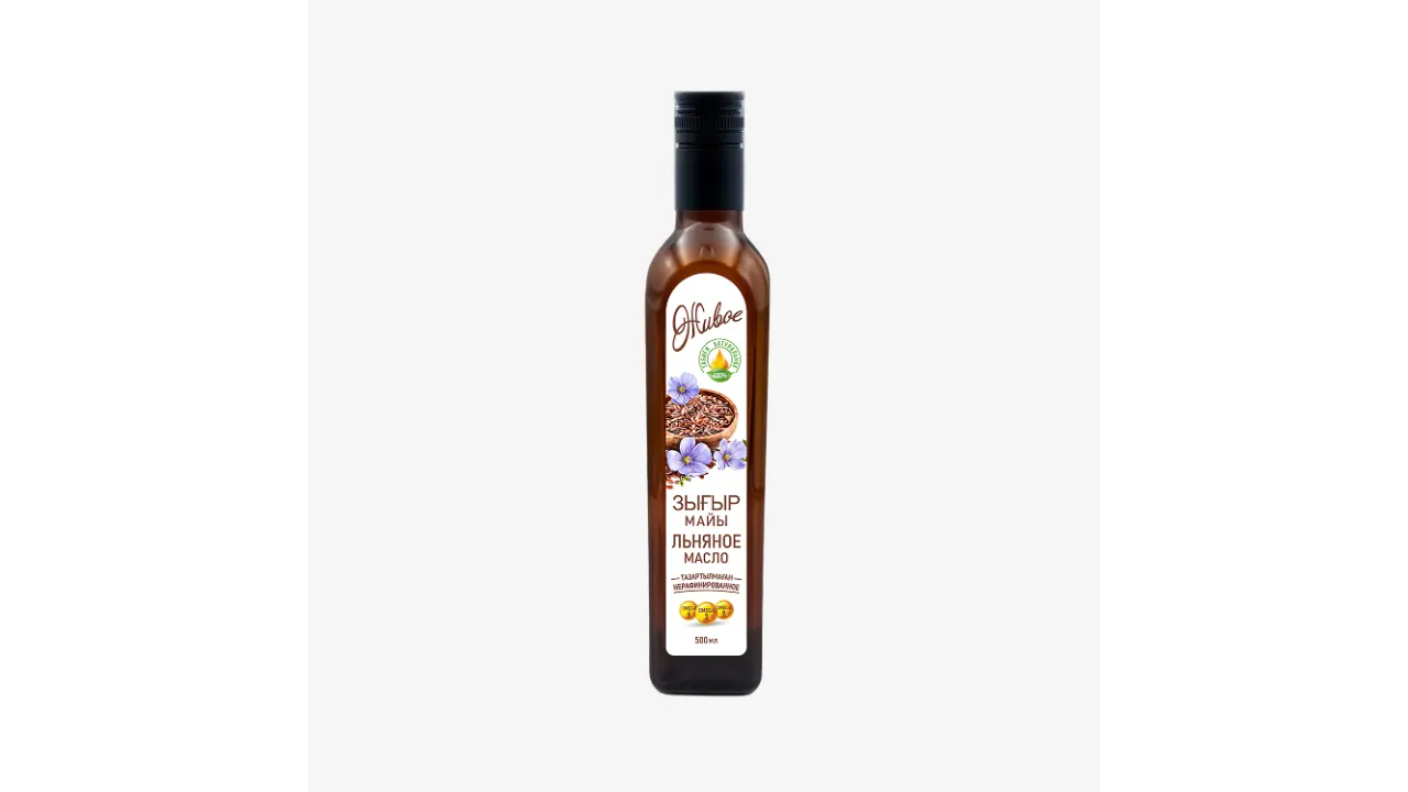 “Zhivoye” flaxseed oil