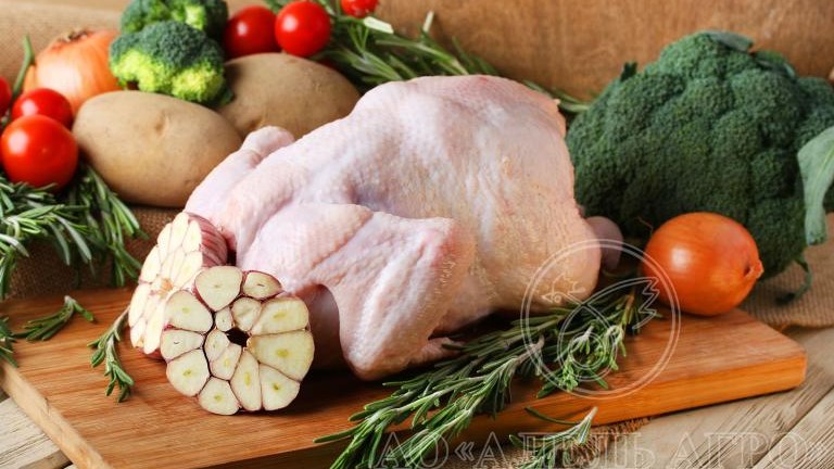 Broiler chicken carcass from Alel Agro