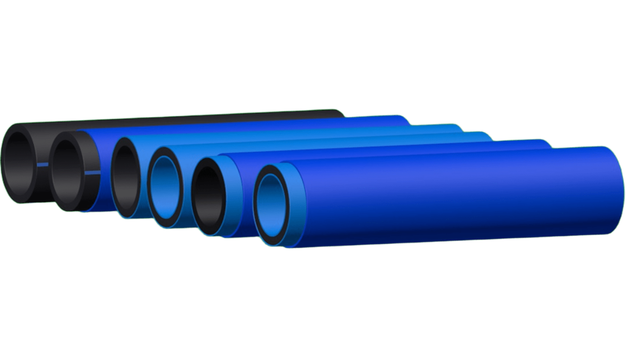 Polyethylene pipes 