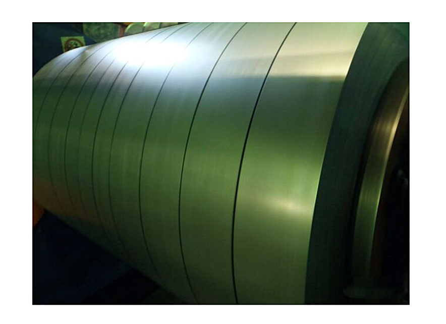 Galvanized strip and galvanized polymer coated strip
