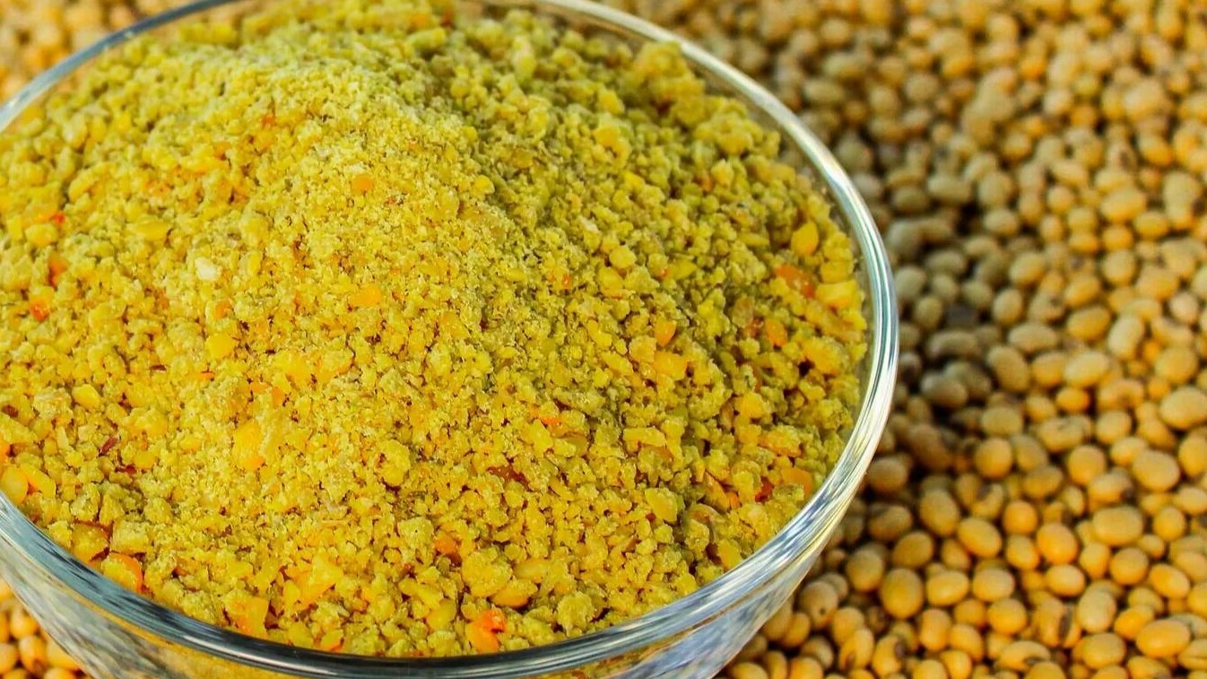 Full-fat extruded soy (feed)