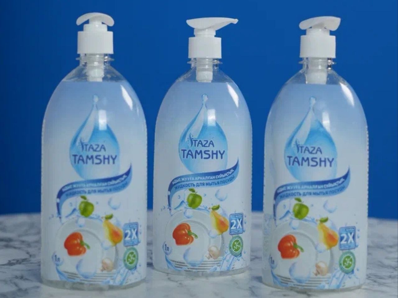 TAZA TAMSHY Dishwashing Gel for Dishes, Fruits and Vegetables