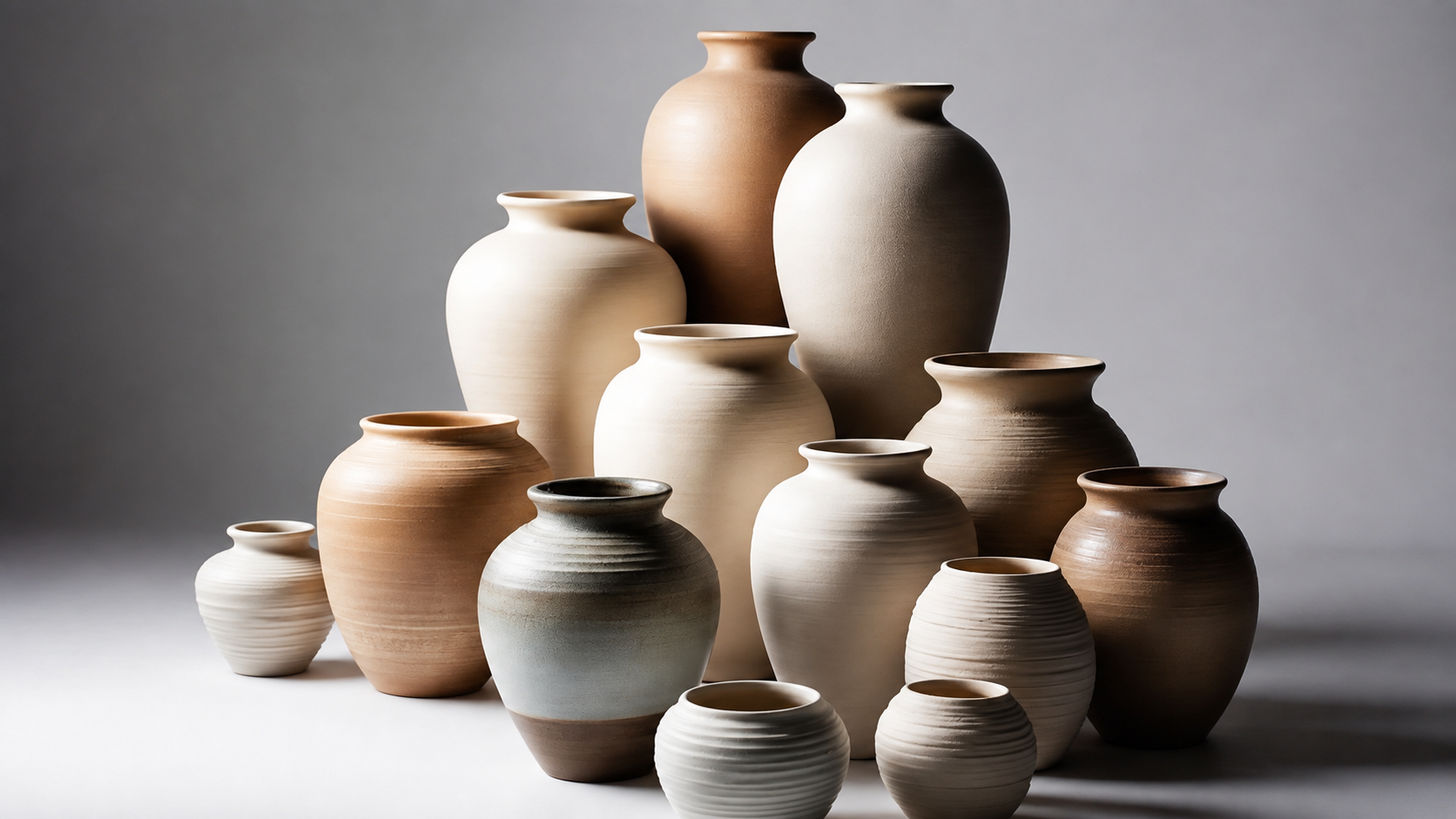 Handmade Original Paintings and Ceramic Vases
