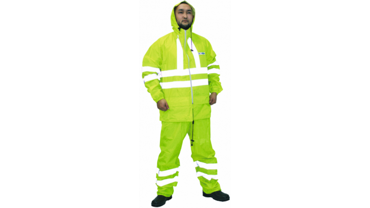 Extra Vision WPL High-Visibility Waterproof Suit
