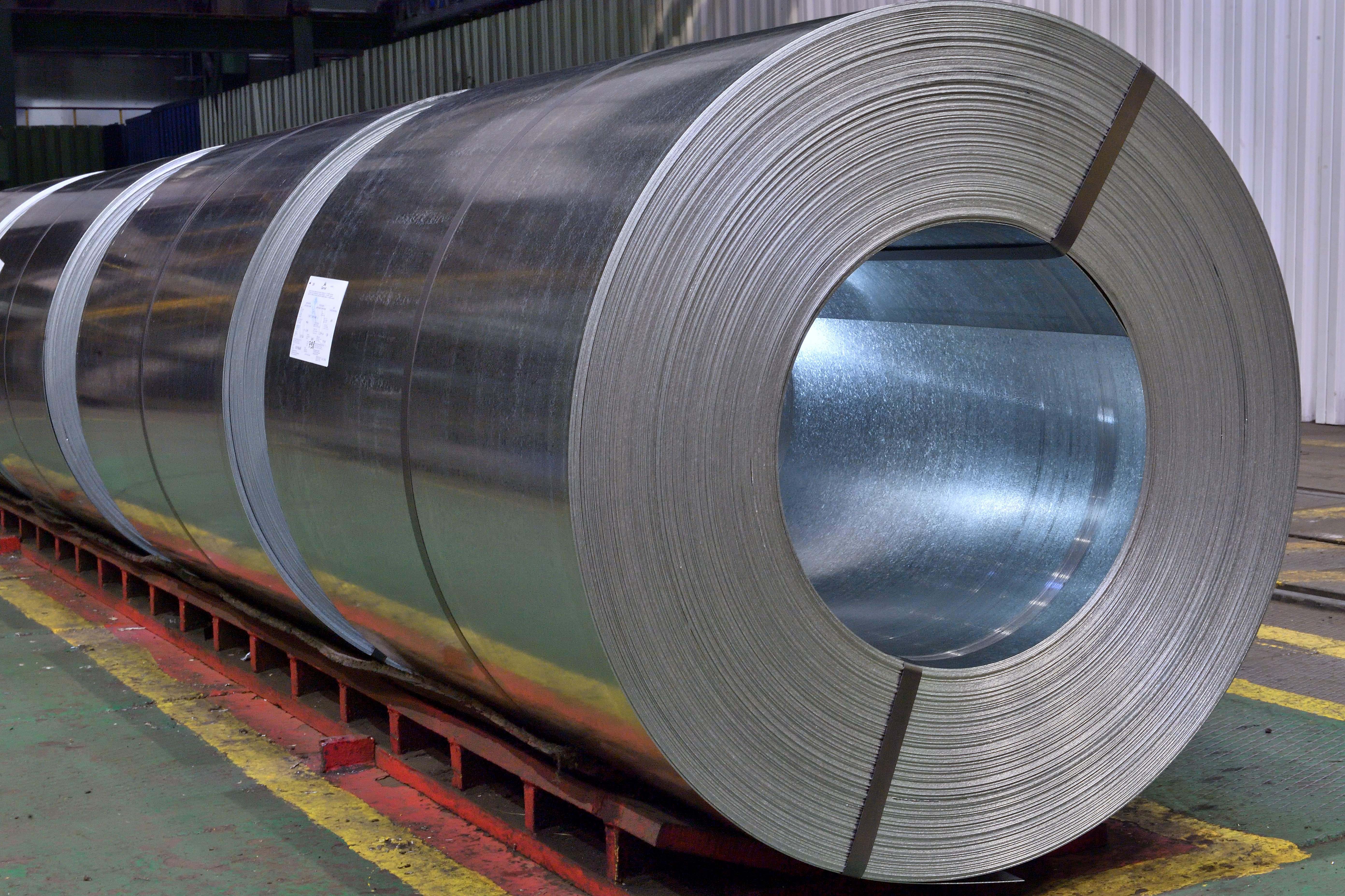 Hot dip galvanized metal products