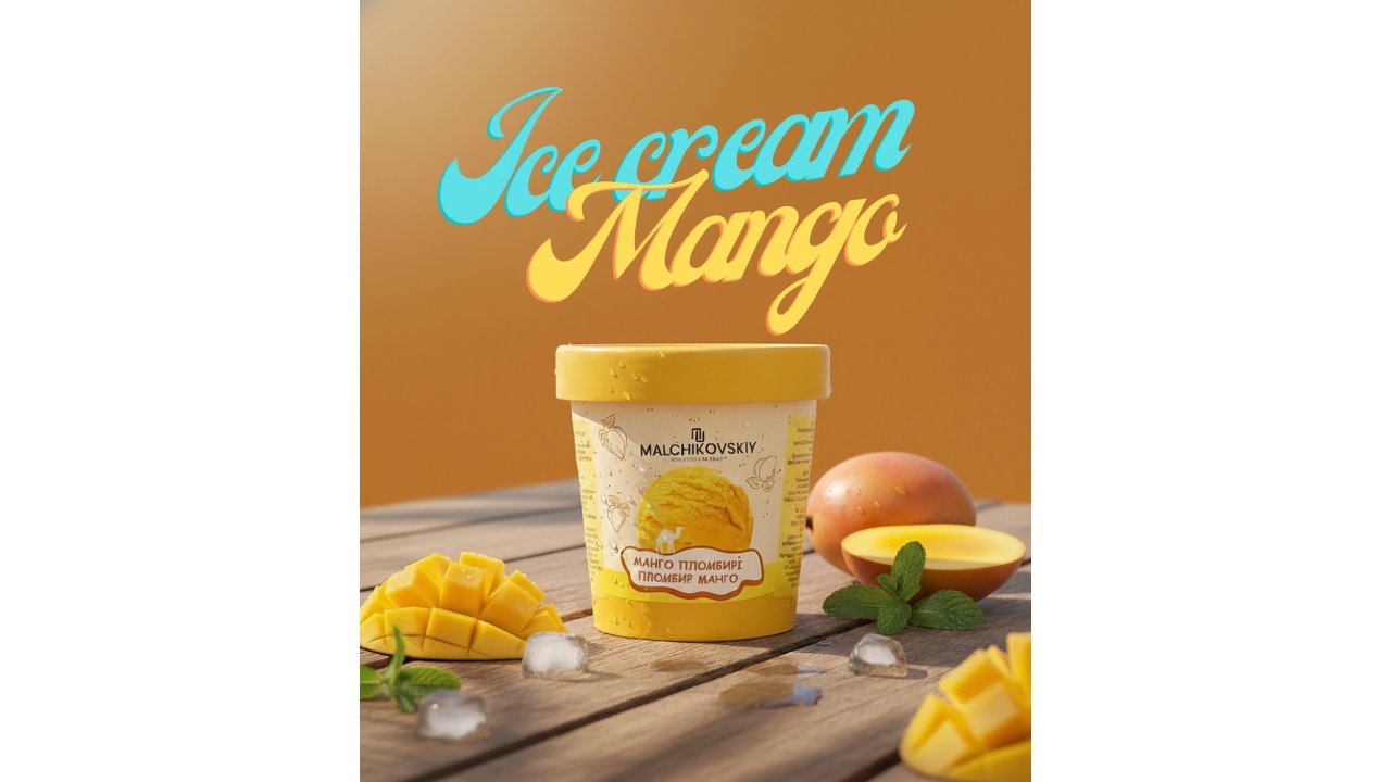 ice cream MALCHIKOVSKIY mango