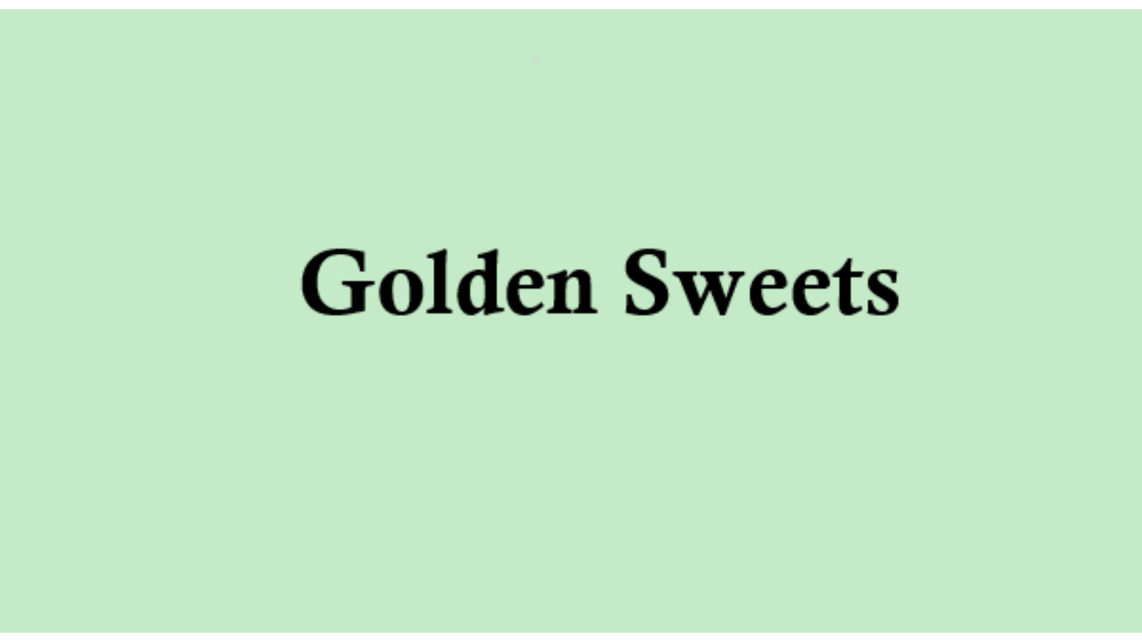  Golden sweets ЖК