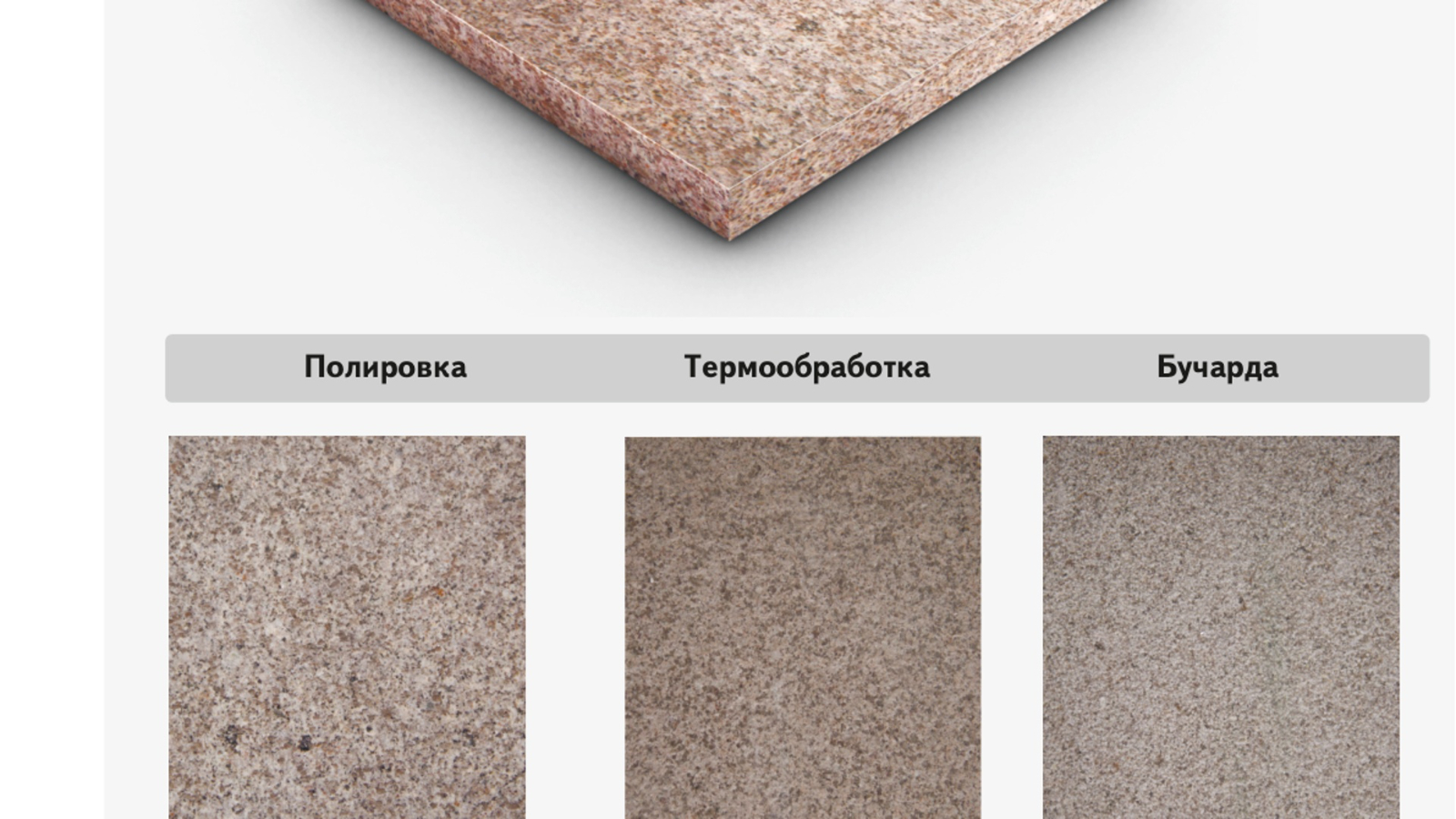 granite production