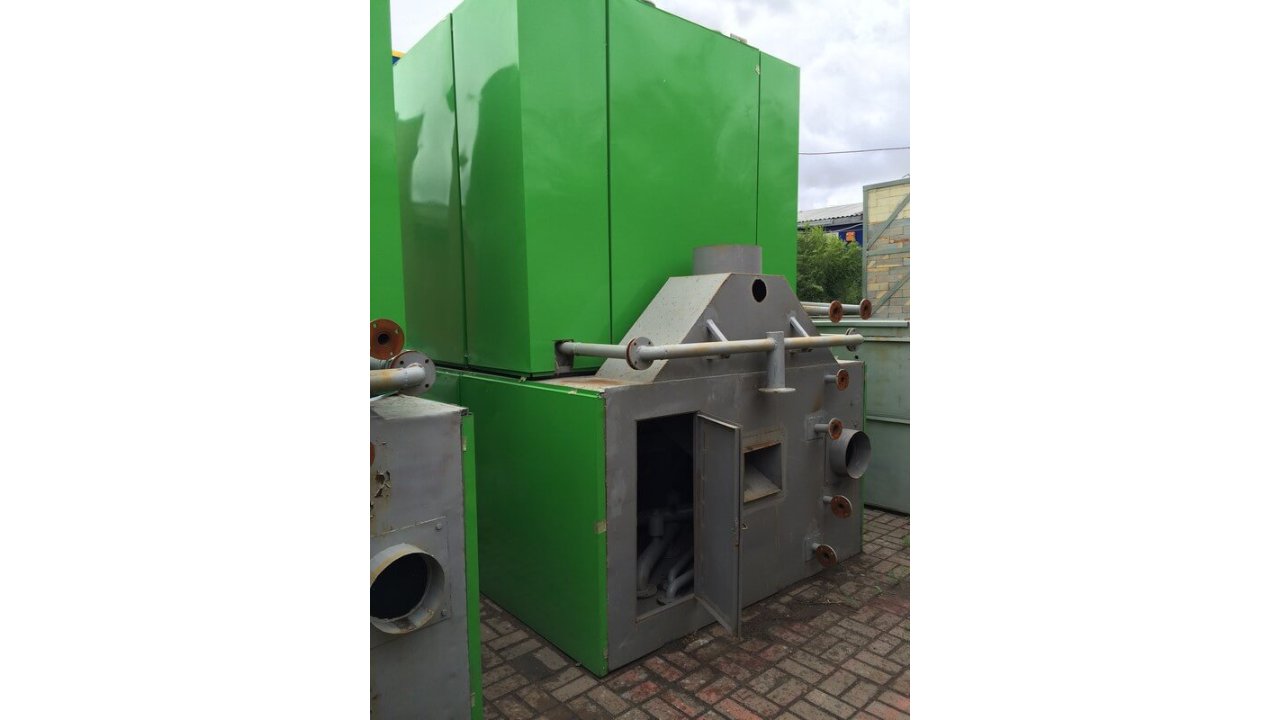 Industrial hot water boiler