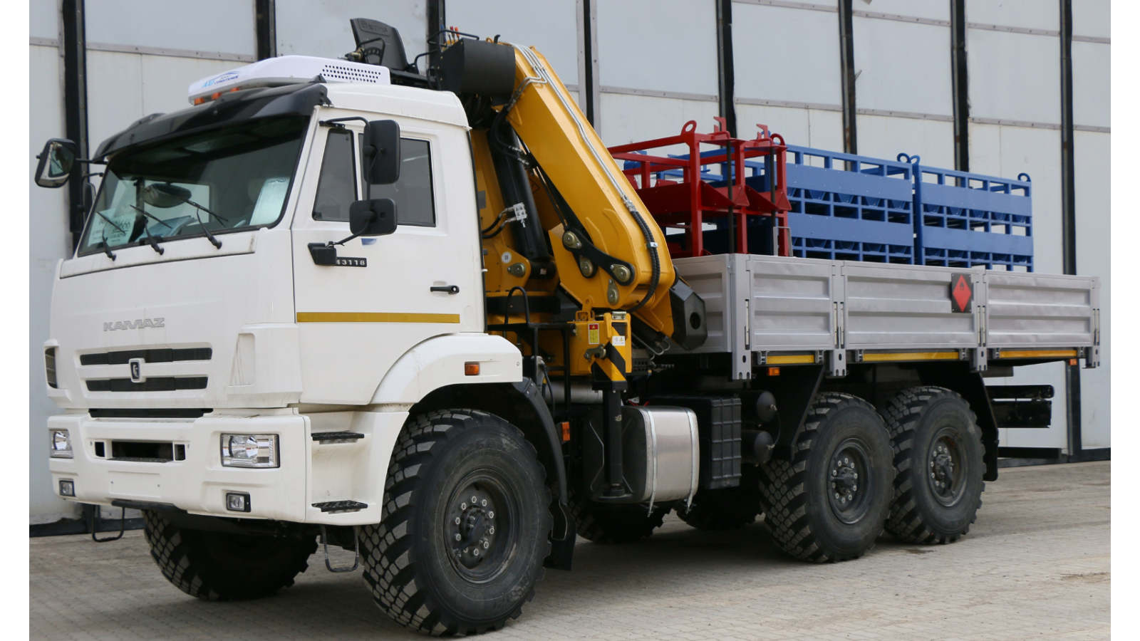 KamAZ 43118 flatbed truck