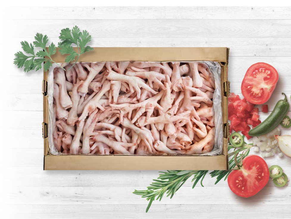 Broiler chicken feet from Prima Kus LLP