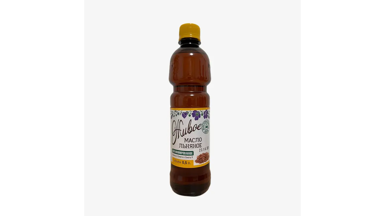 “Zhivoye” flaxseed oil
