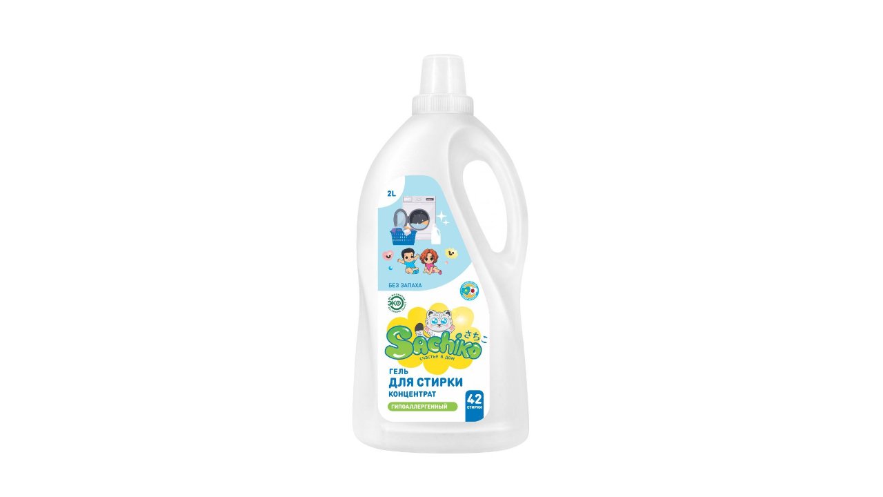 Sachiko hypoallergenic laundry detergent gel