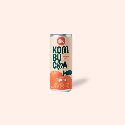 Õs Kombucha комбуча «Персик» 