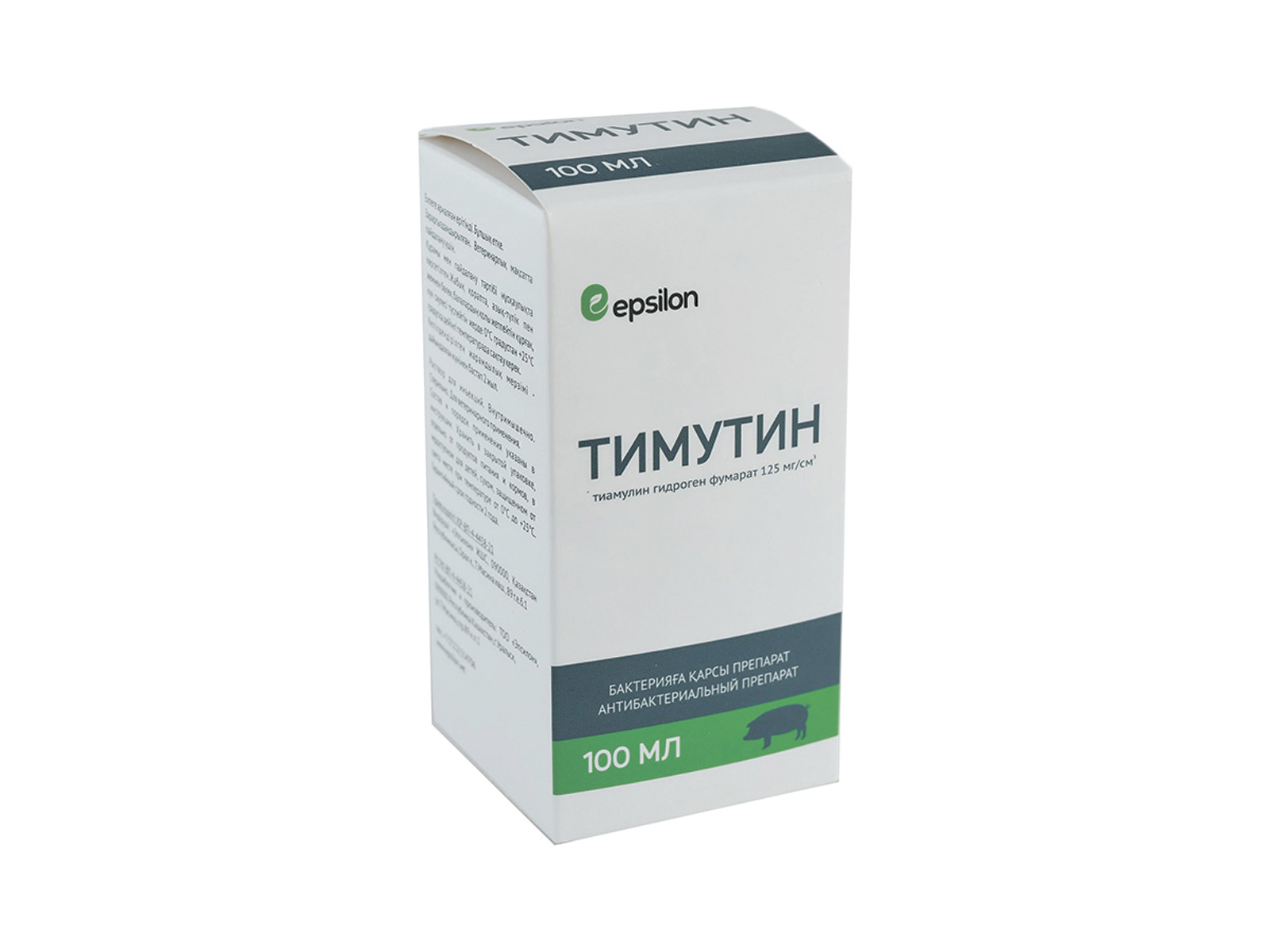 Veterinary drug "Timutin"