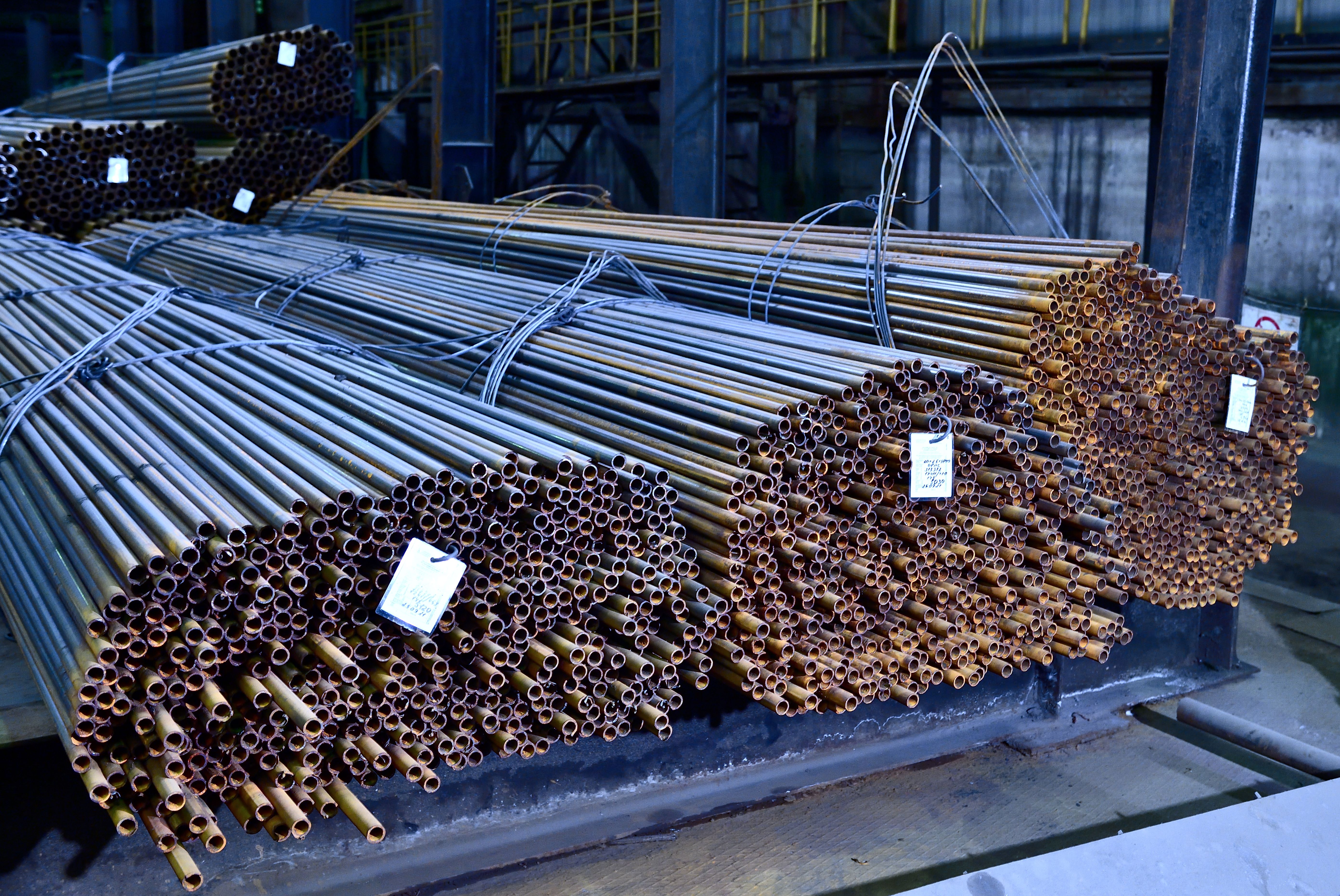 Steel pipes