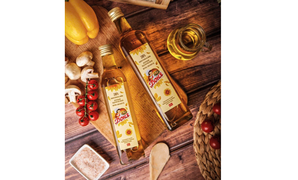 Unrefined sunflower oil "Donya"
