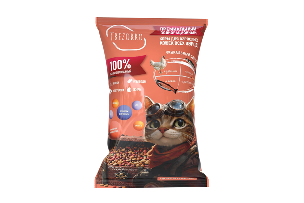 Premium Cat Feed TREZORRO