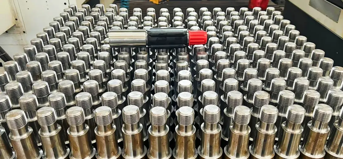 The centralizer of the screw pump.