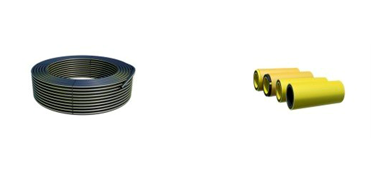 Polyethylene pipes 
