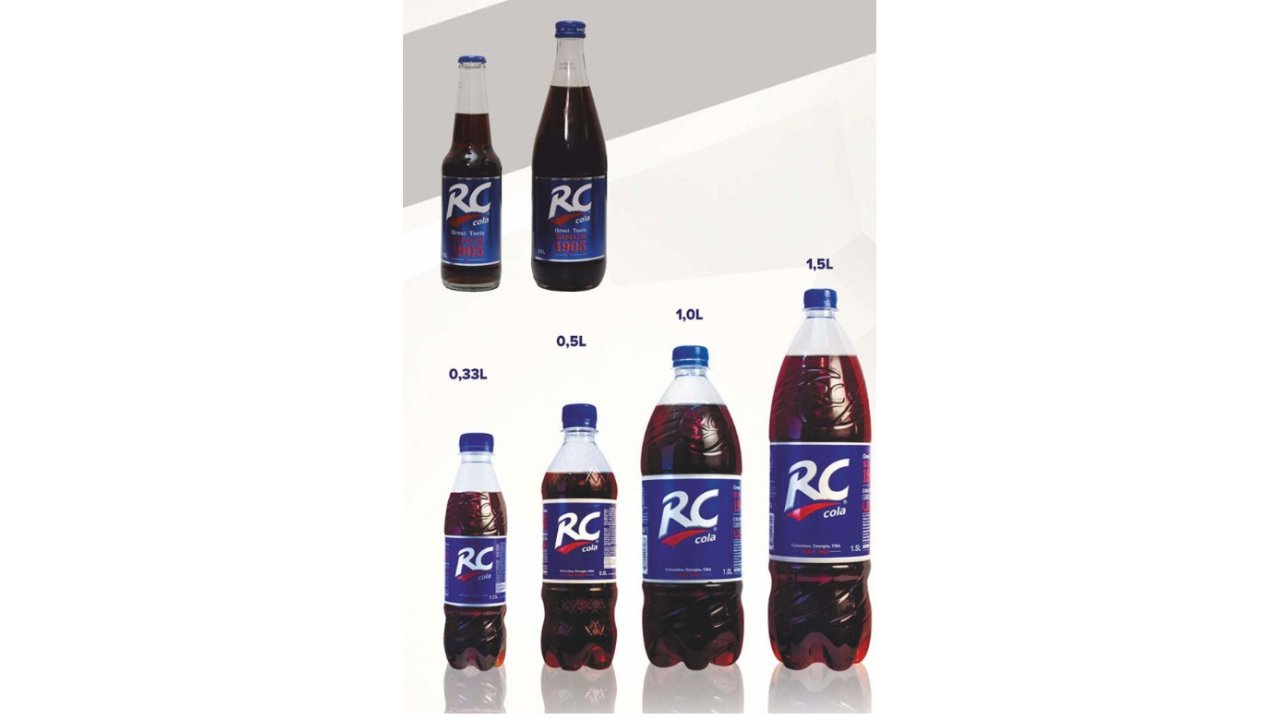 Carbonated soft drinks (RC Cola)