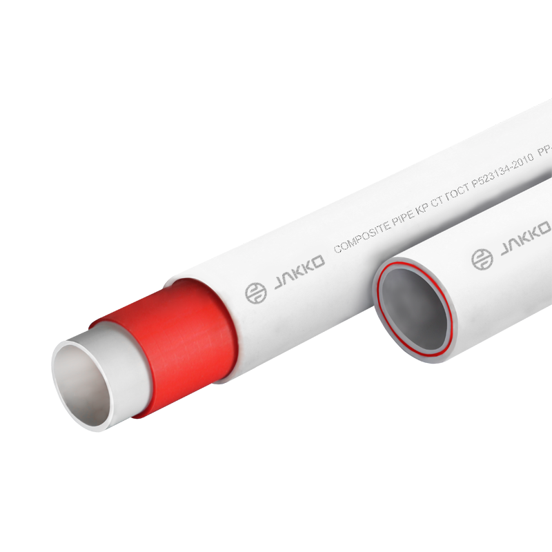 Polypropylene pipes with fiberglass