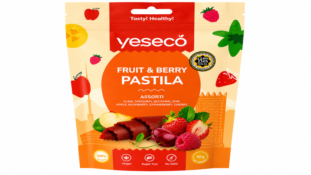 YeSeCo Raspberry Fruit Leather