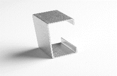 Star Building profile C240X80X3, C-shaped