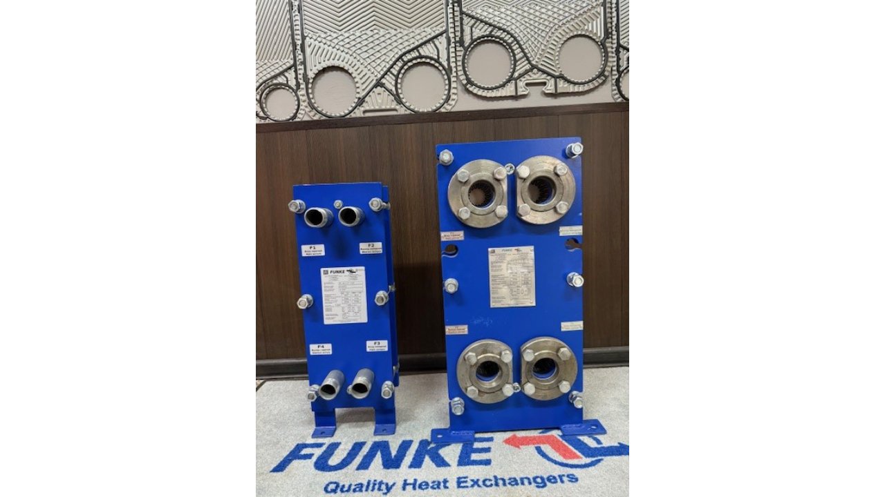 Collapsible plate heat exchangers FUNKE