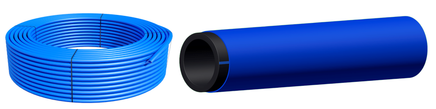 Polyethylene pipes 