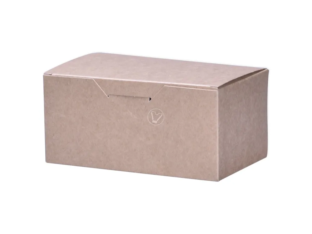 Контейнер бумажный Eco Fast Food Box L, DoECO