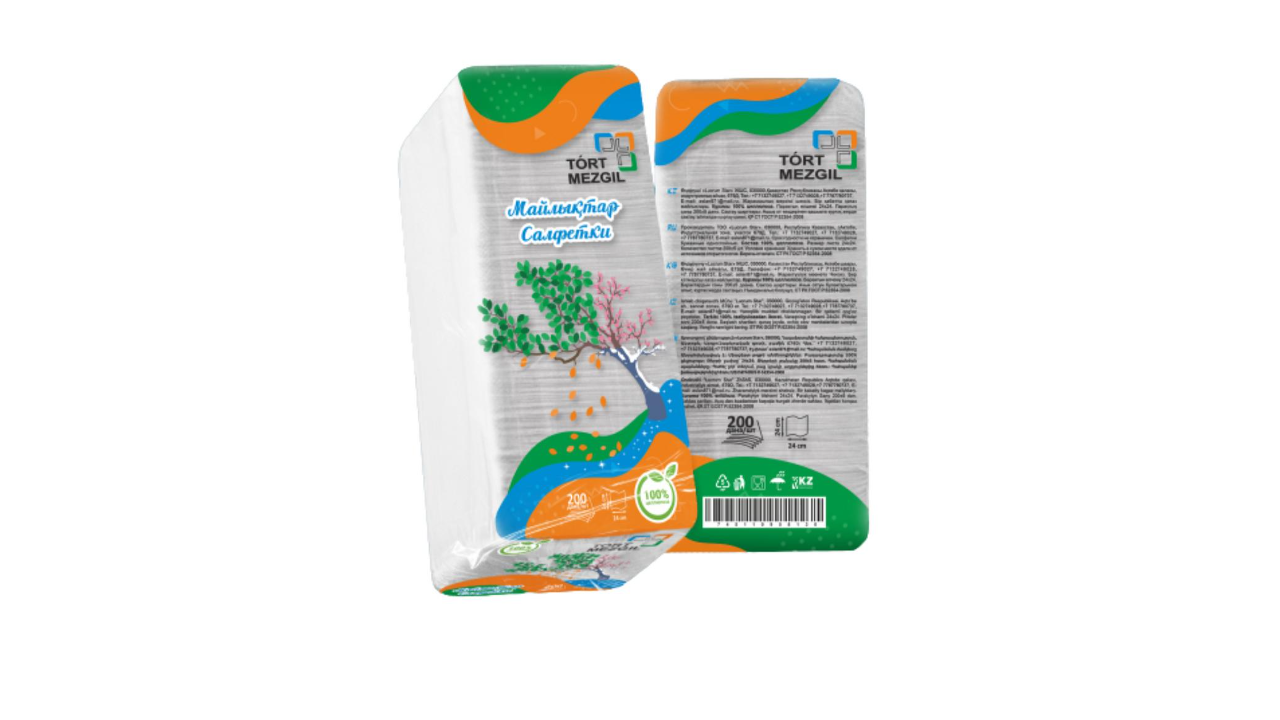 "Tort Mezgil" napkins