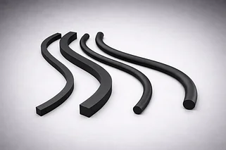 Rubber cords for sealing and protection