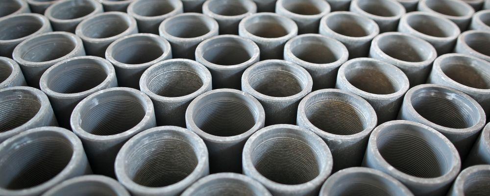 Couplings to tubing.
