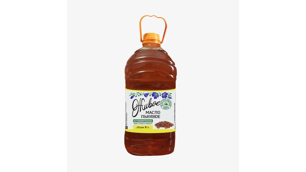 “Zhivoye” flaxseed oil