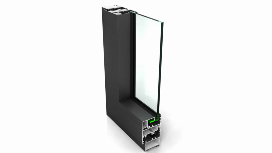 Window and door systems. Aluminum extrusion