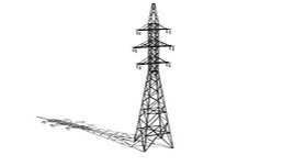 StalZink Power Transmission Line Pole